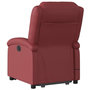 Voir la diapositive 5 : VIDAXL Fauteuil inclinable de massage Rouge bordeaux Similicuir