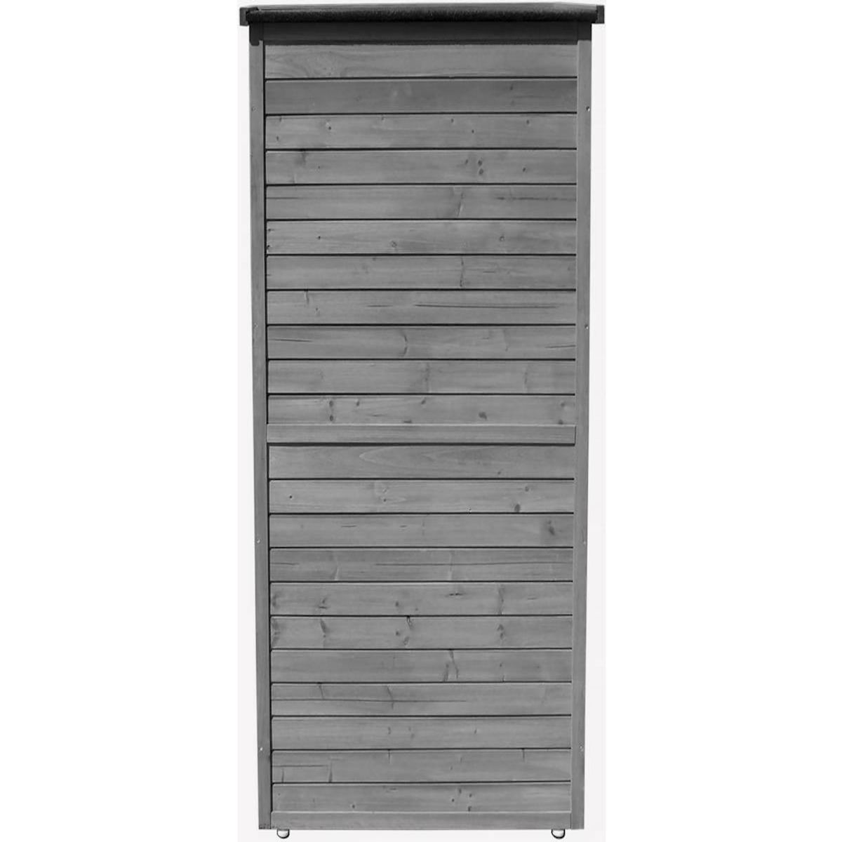 Habitat et Jardin Armoire de jardin  Space  - 87 x 46.5 x 160 cm - Anthracite
