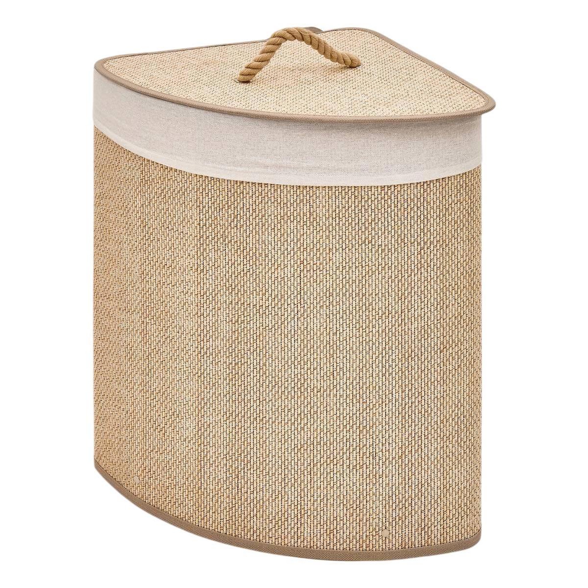 FIVE Panier à linge d'angle  stemy  48l beige