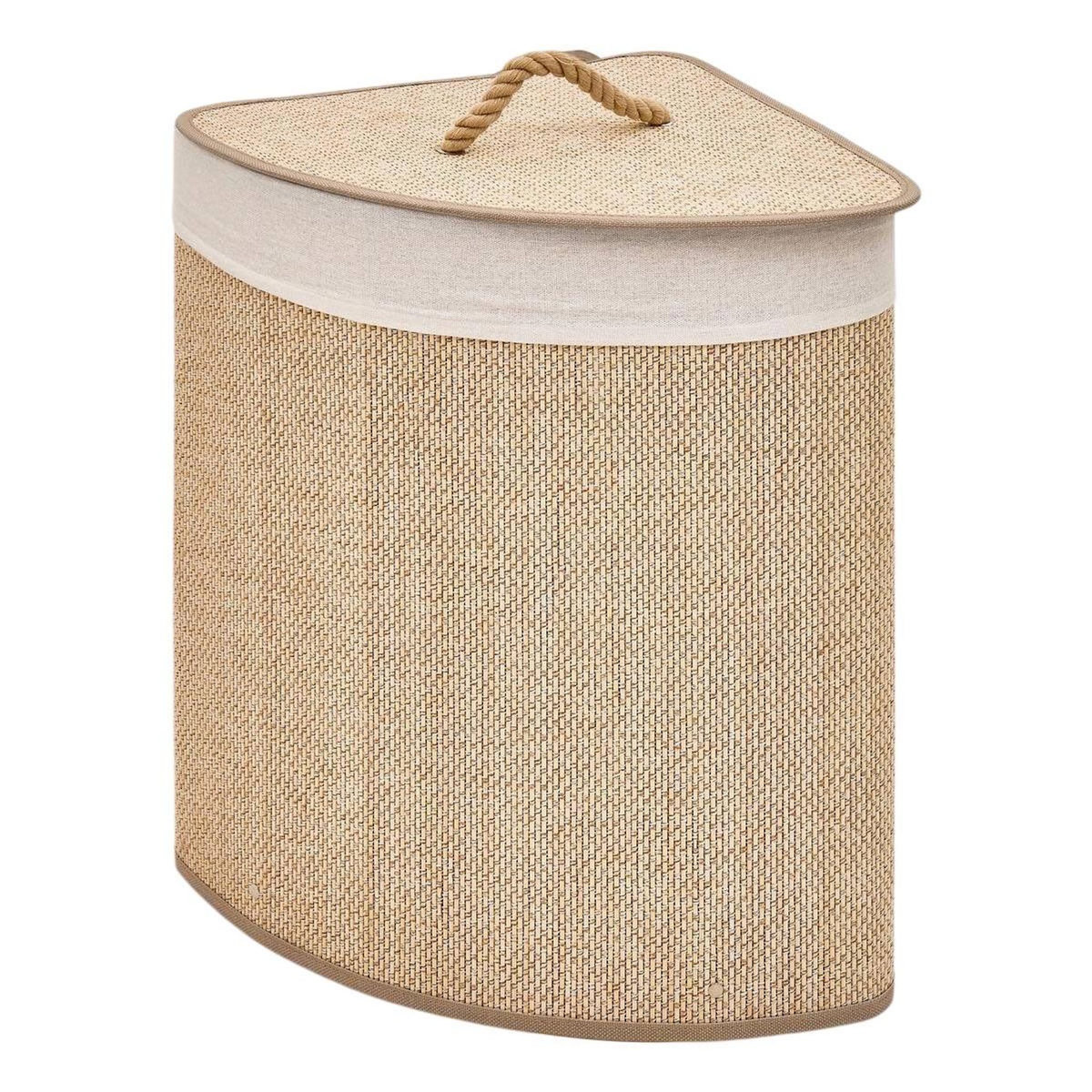 FIVE Panier à Linge d'Angle  Stemy  48L Beige