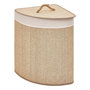 Voir la diapositive 1 : FIVE Panier à Linge d'Angle  Stemy  48L Beige