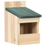 Voir la diapositive 2 : VIDAXL Nichoirs 4 pcs 12x16x20 cm Bois de sapin