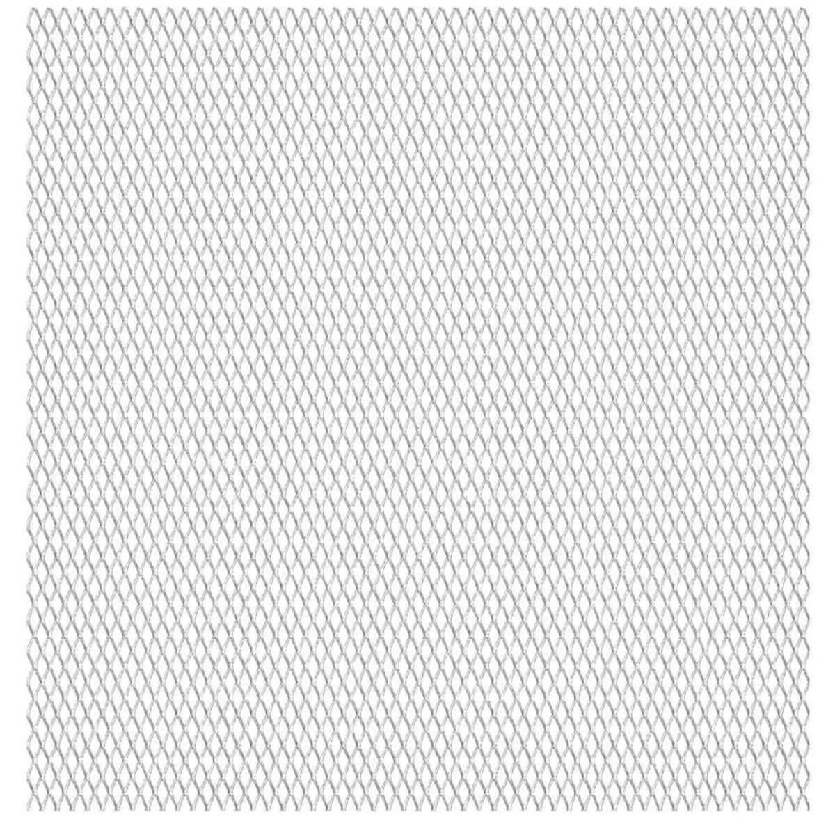 VIDAXL Panneau de grillage de jardin Acier inox 50x50 cm 20x10x2 mm
