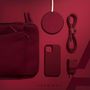 Voir la diapositive 2 : ADEQWAT Câble USB C vers USB-C Dark Red 2m