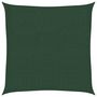 Voir la diapositive 2 : VIDAXL Voile d'ombrage 160 g/m^2 Vert fonce 2x2 m PEHD