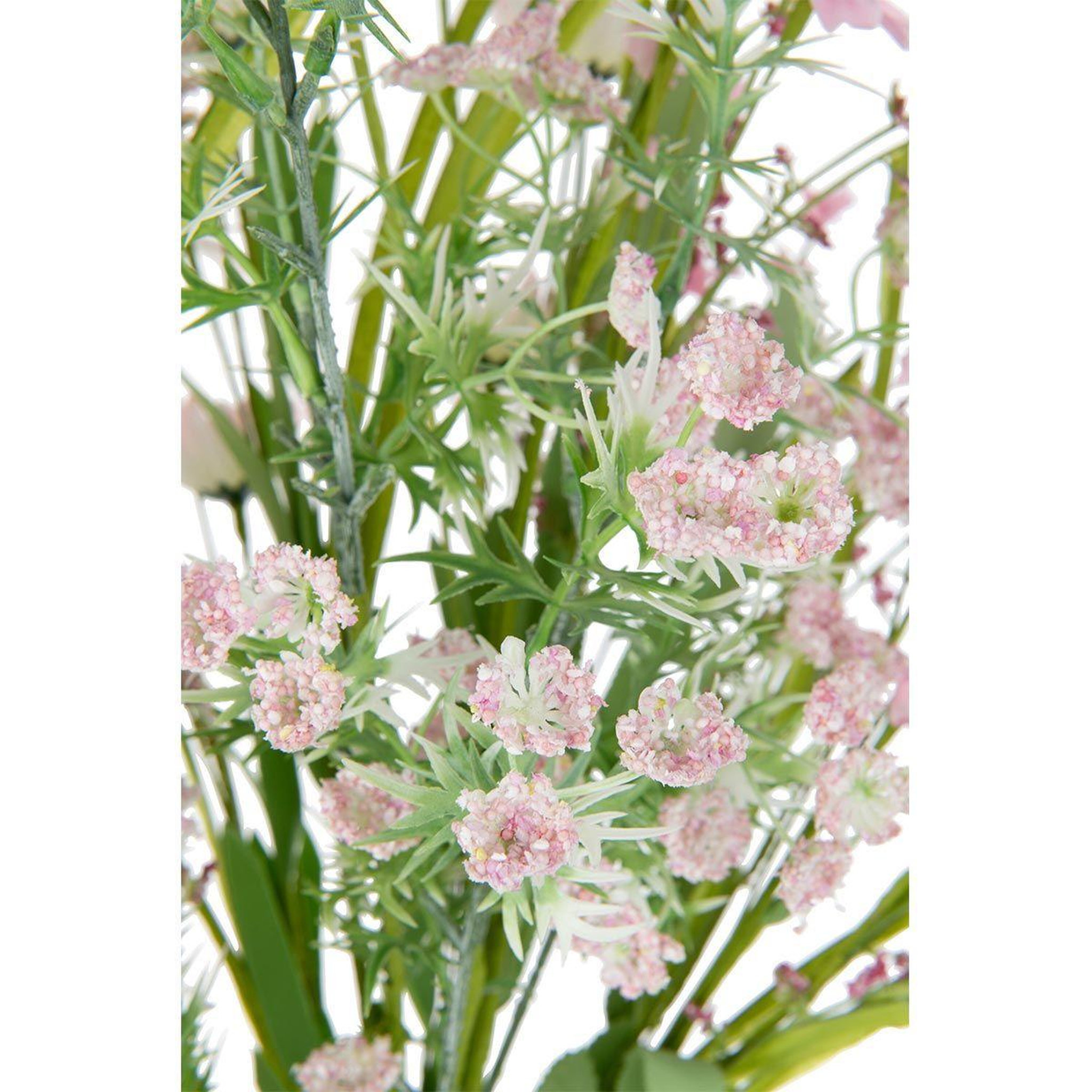 Voir la diapositive 4 : J-LINE Bouquet de fleurs artificielles  mixtes  85cm rose