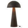Voir la diapositive 2 : Paris Prix Lampadaire Design  Champignon  95cm Noir Mat