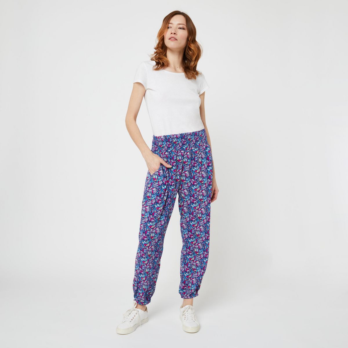 INEXTENSO Pantalon Bleu femme