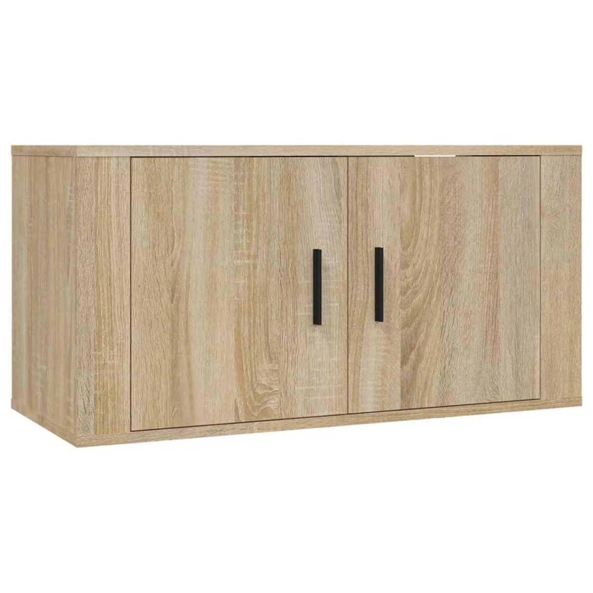 VIDAXL Ensemble de meubles TV 3 pcs Chene sonoma Bois d'ingenierie