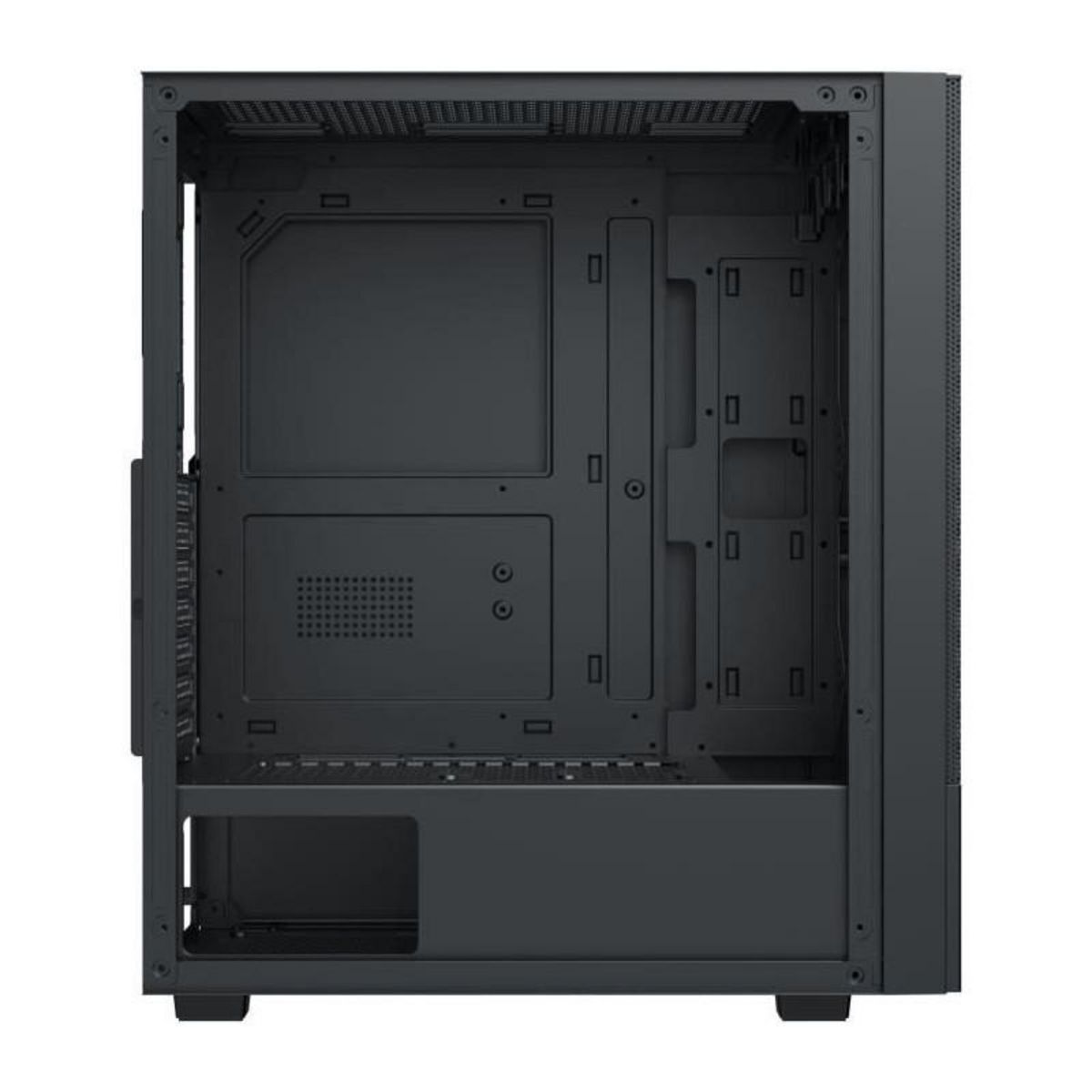 Xigmatek Boîtier PC Moyen Tour sans alim - XIGMATEK HERO II Air 3F (Noir) - ATX/Micro ATX - 3x120mm FRGB - Mesh - USB 3.0/2.0