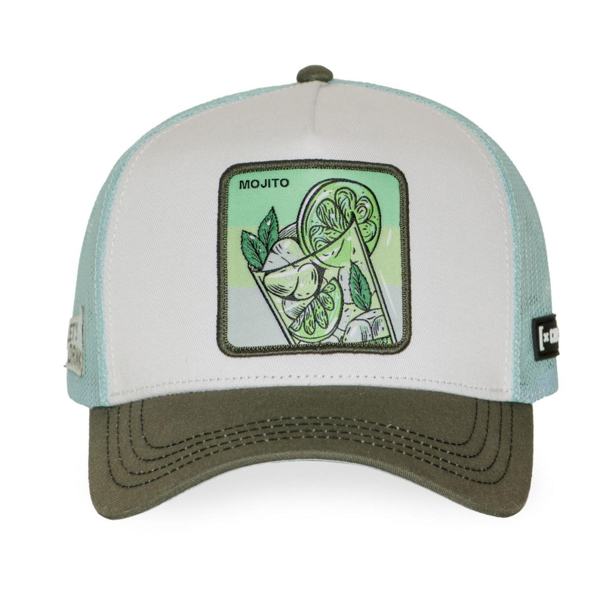 CAPSLAB Casquette trucker avec filet Mojito