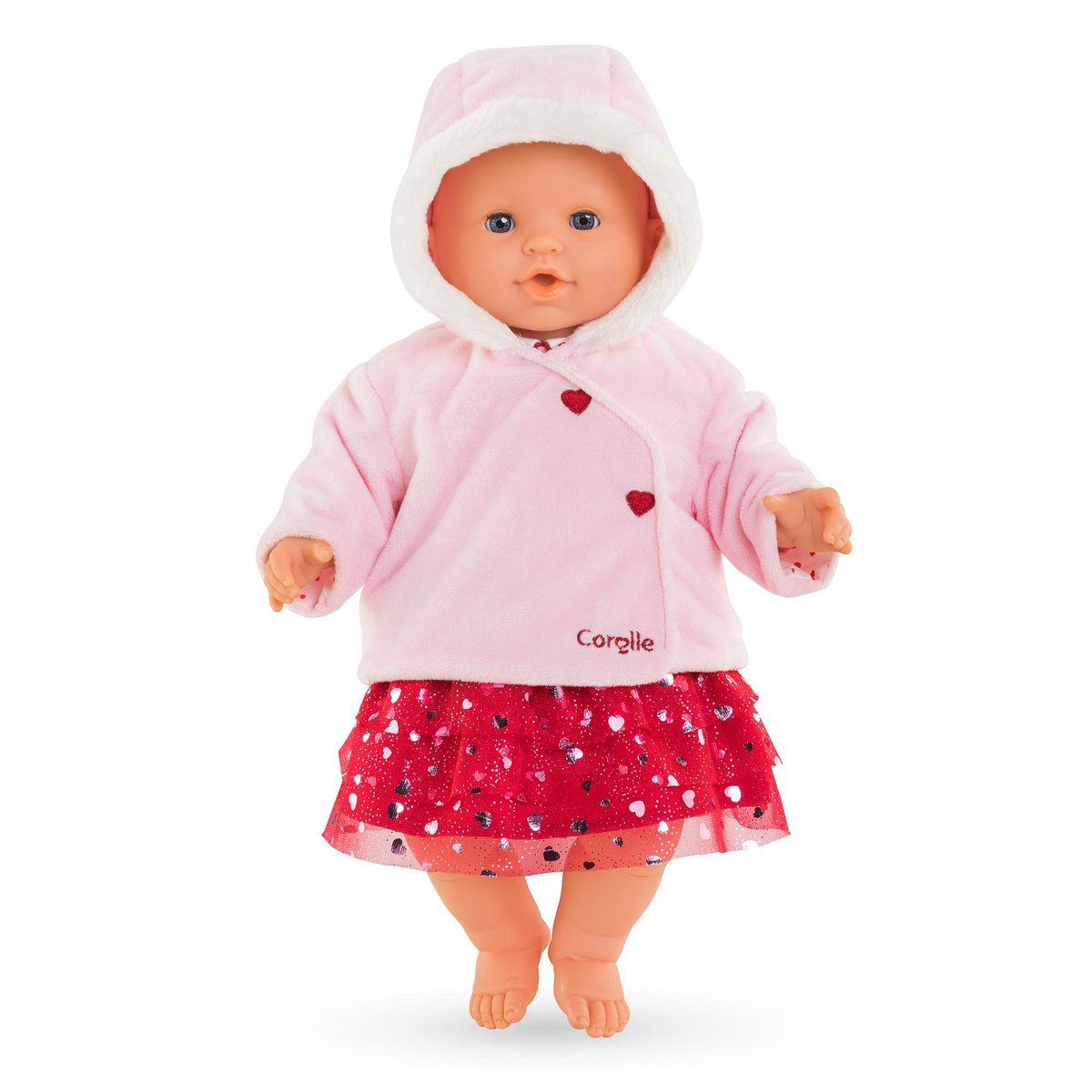 Corolle Manteau Pétales de Cœurs pour poupon 36 cm