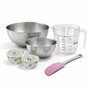 Voir la diapositive 1 : ZENKER Set de 54 ustensiles de pâtisserie moules à muffins bol spatule de pâtisserie et verre doseur Zenker Smart Pastry