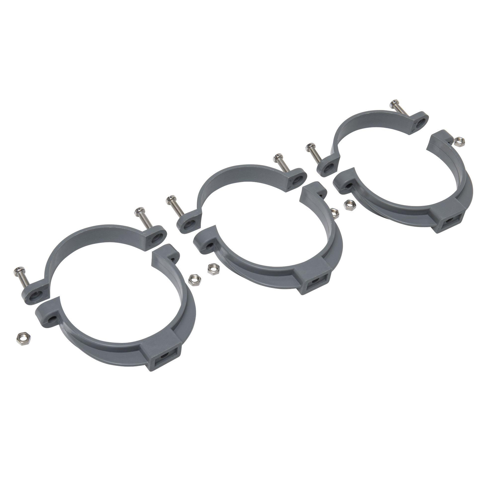 Voir la diapositive 4 : Jardibric Sachet de 3 colliers à bride ø 100