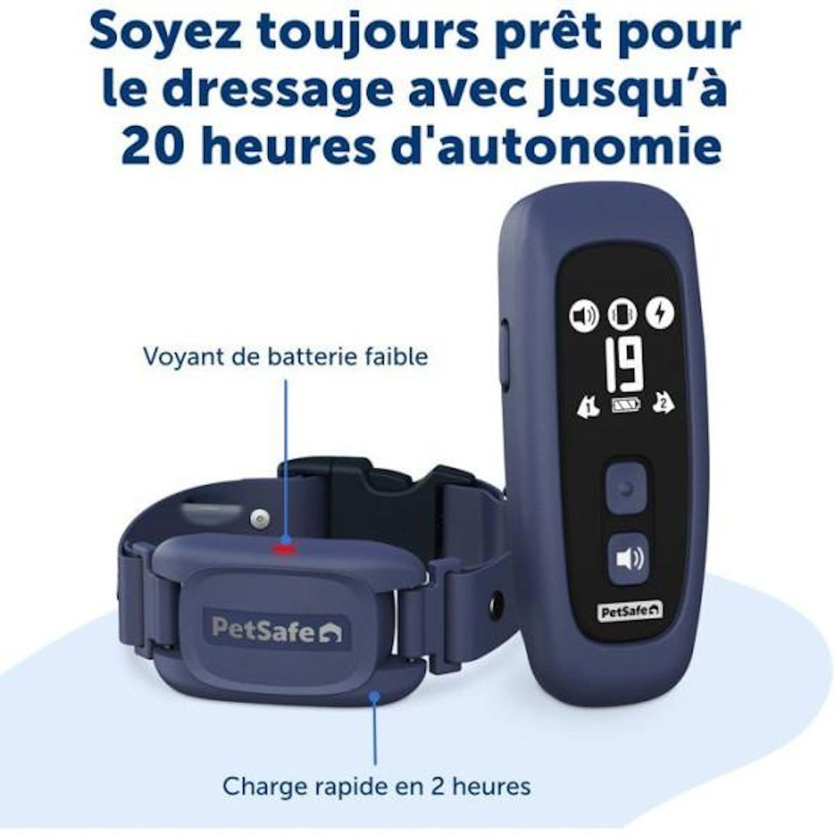 PETSAFE Systeme d'aide a l'éducation - PETSAFE - Pro - Portée 300 m - Dressage du chien