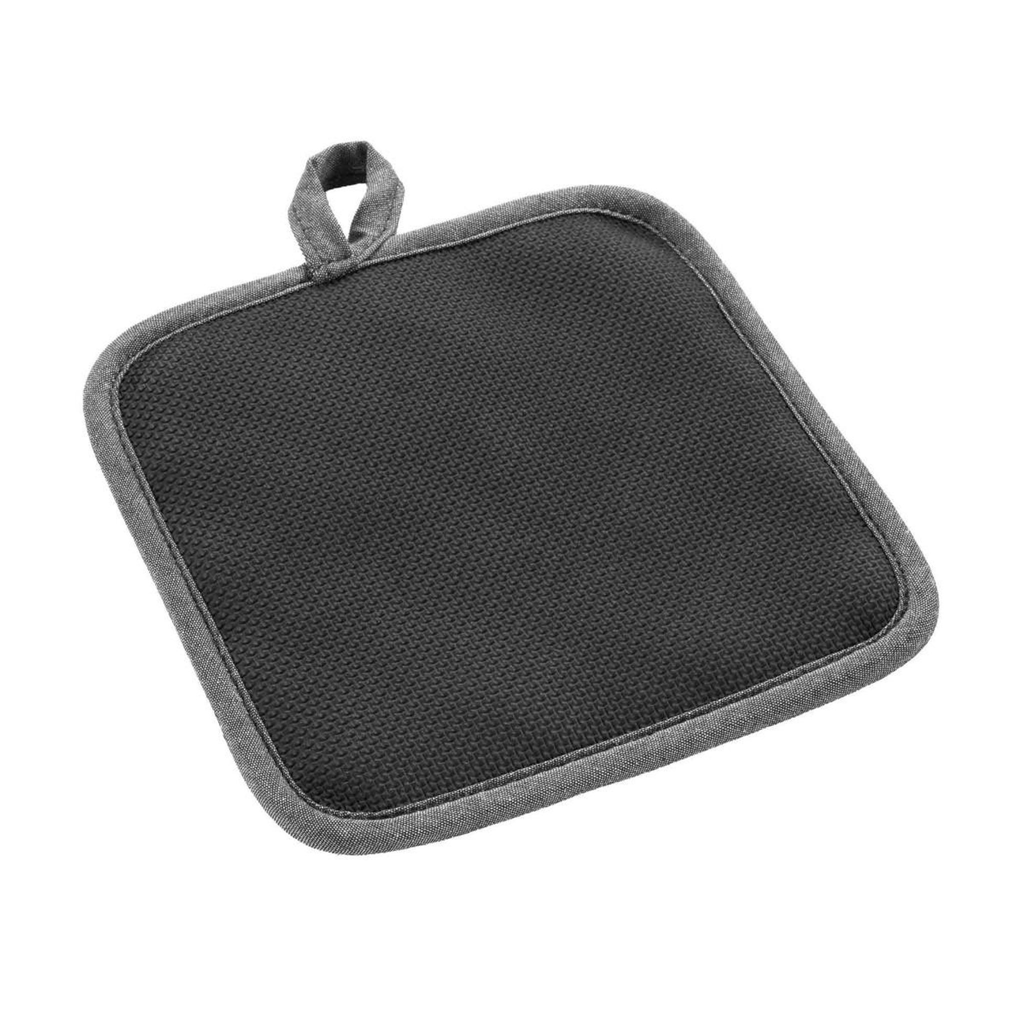 Voir la diapositive 2 : Douceur d'Intérieur Manique de cuisine avec poche  alveis  19cm anthracite