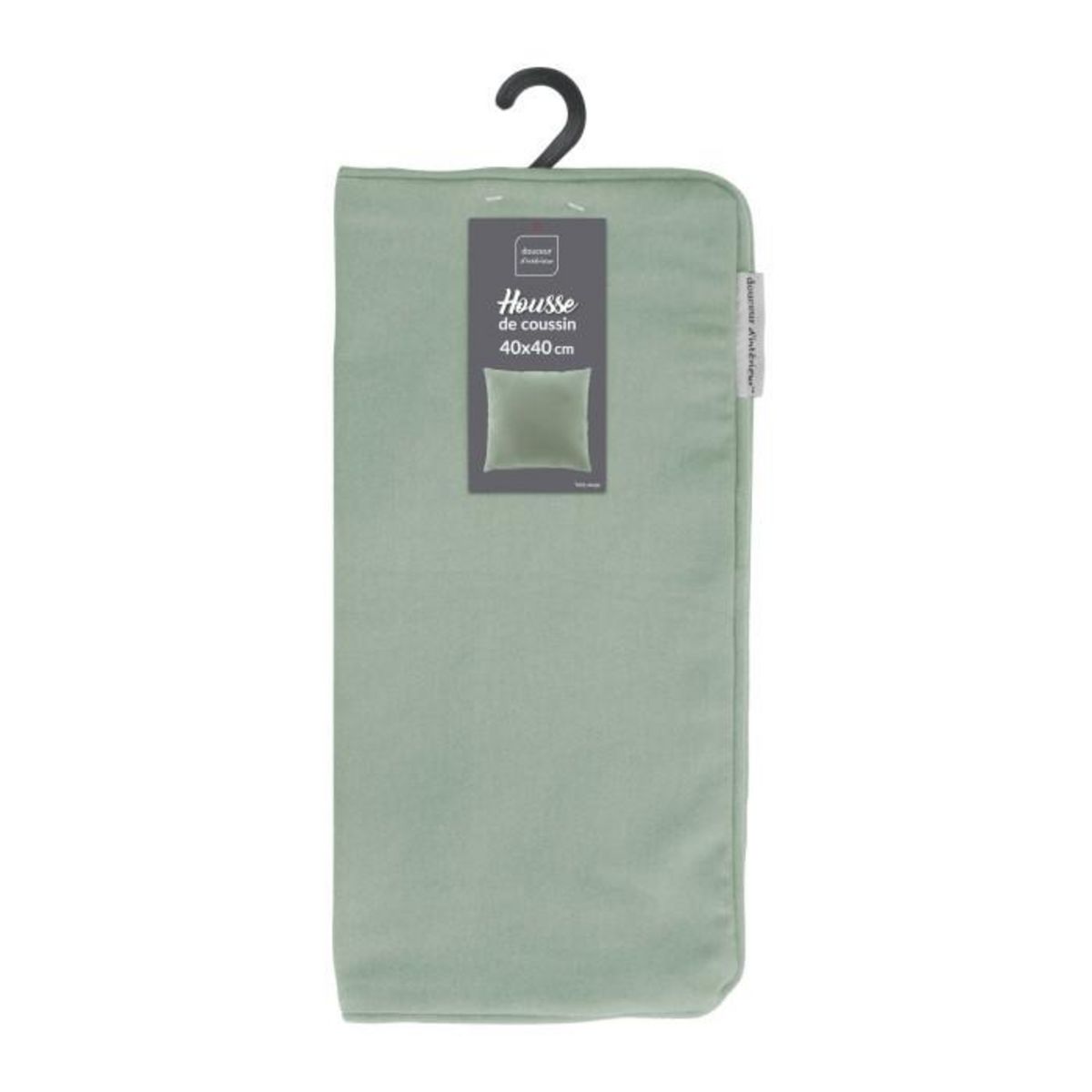 Paris Prix Housse de Coussin  Twily  40x40cm Sauge