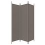Voir la diapositive 5 : VIDAXL Cloison de separation 3 panneaux Anthracite 150x200 cm Tissu