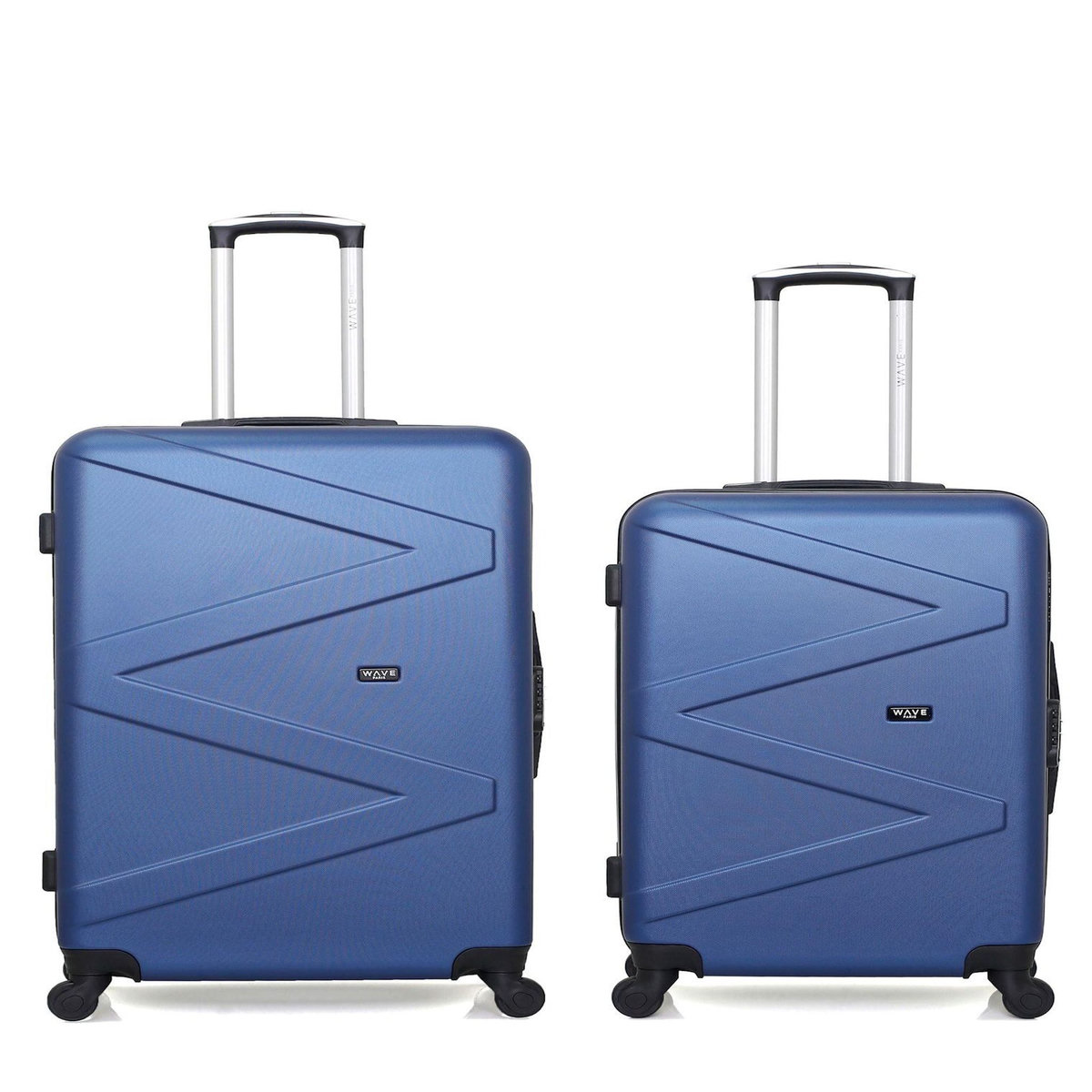 WAVE PARIS WAVE PARIS - Lot de 2 - Valise grand format et valise weekend AMAZONE