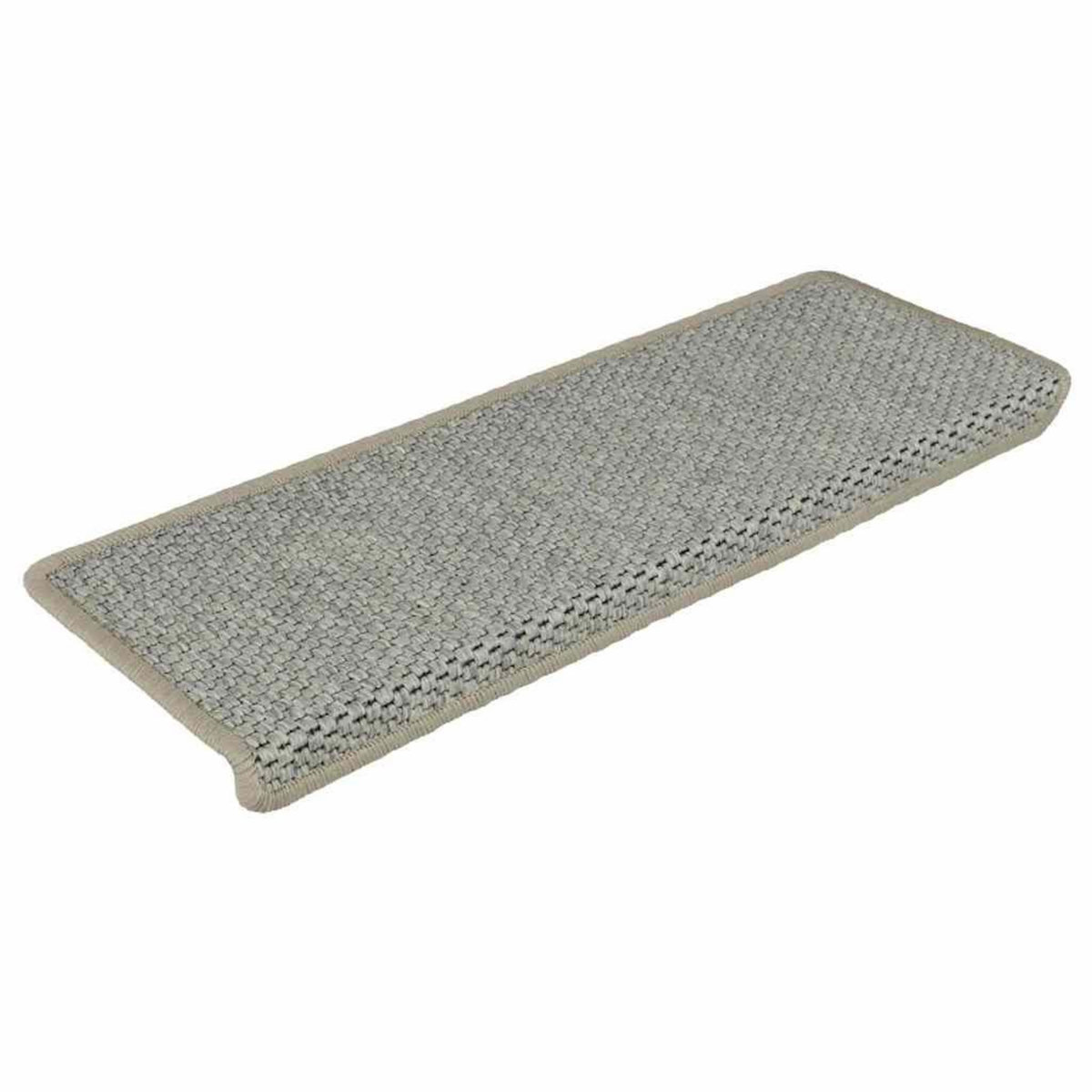 VIDAXL Tapis d'escalier autocollants 30 pcs 65x21x4 cm vert
