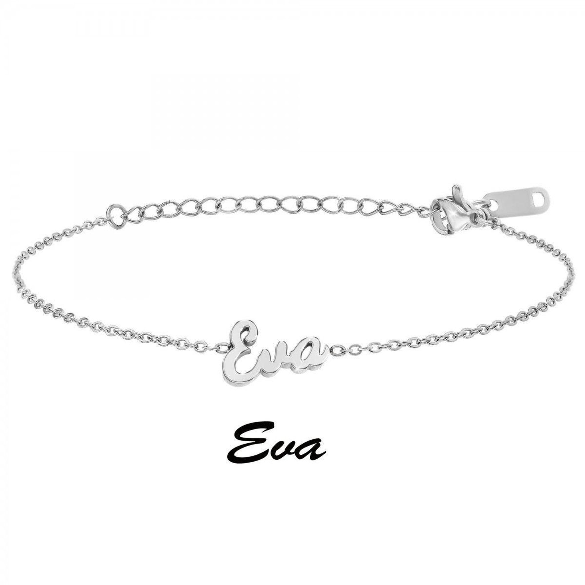 Voir la diapositive 3 : SC CRYSTAL Eva - Bracelet prénom