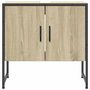 Voir la diapositive 5 : VIDAXL Armoire lavabo de salle de bain chene sonoma 60x33x60 cm