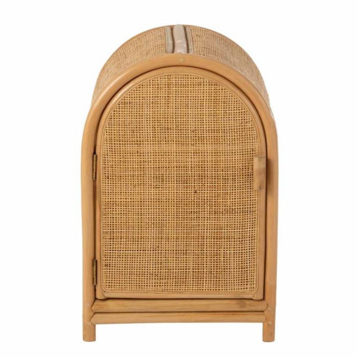 Paris Prix Étagère 1 Porte en Rotin  Ellen  60cm Naturel