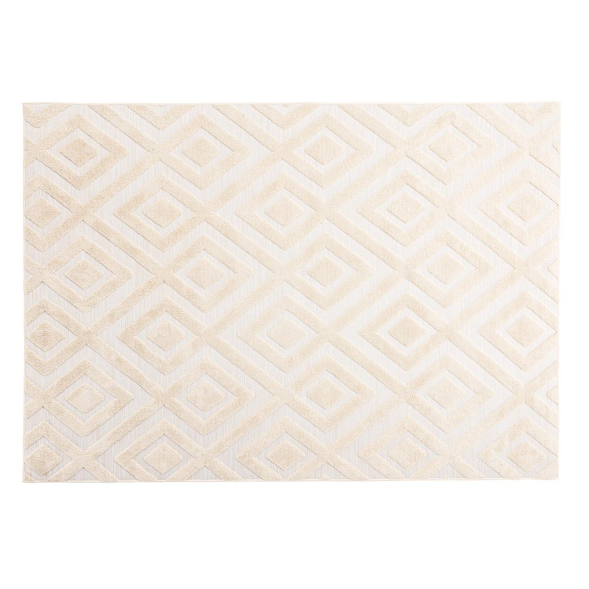 Paris Prix Tapis shaggy déco  pia  160x230cm beige