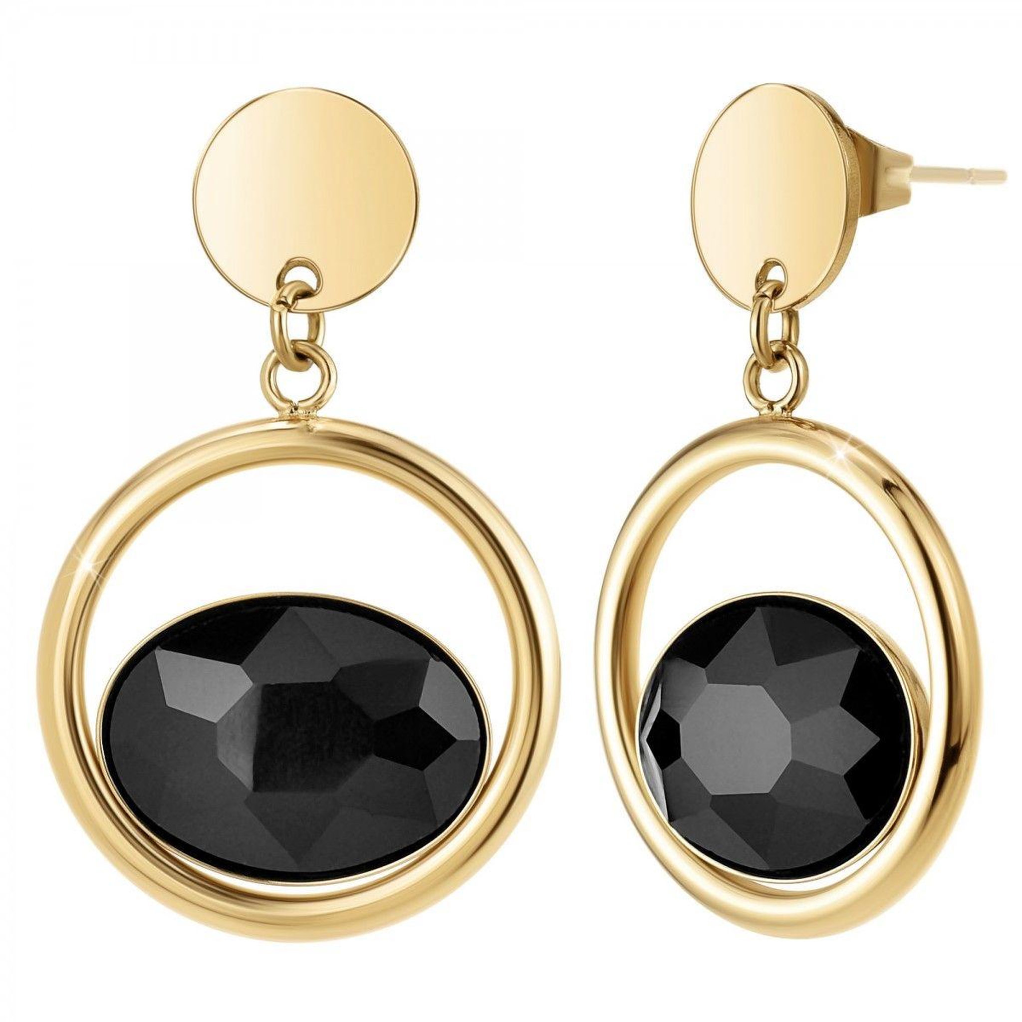 SC BOHEME Boucles d'oreilles SC Bohème ornées de Cristaux scintillants
