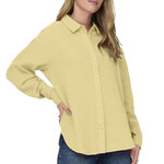 JACQUELINE DE YONG Chemise Jaune Femme JDY Theis. Coloris disponibles : Jaune