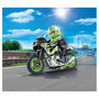 Voir la diapositive 3 : PLAYMOBIL  70204 - City Life - Pilote et moto