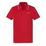 Schott Polo  Homme  chott Pique Paul. Coloris disponibles : Rouge