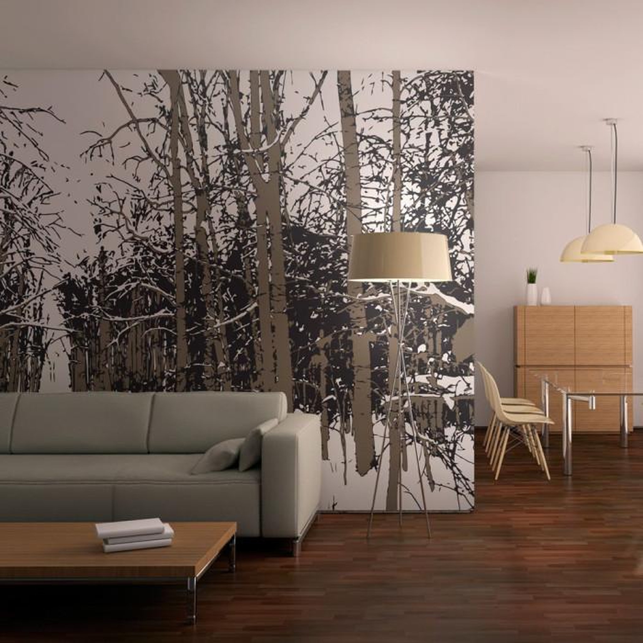 Paris Prix Papier Peint  Arbres Automne. Coloris disponibles : Multicolore