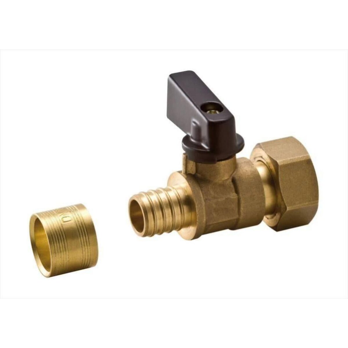 CENTRALE BRICO Vanne d'arrêt per à glissement écrou libre 15 x 21 mm