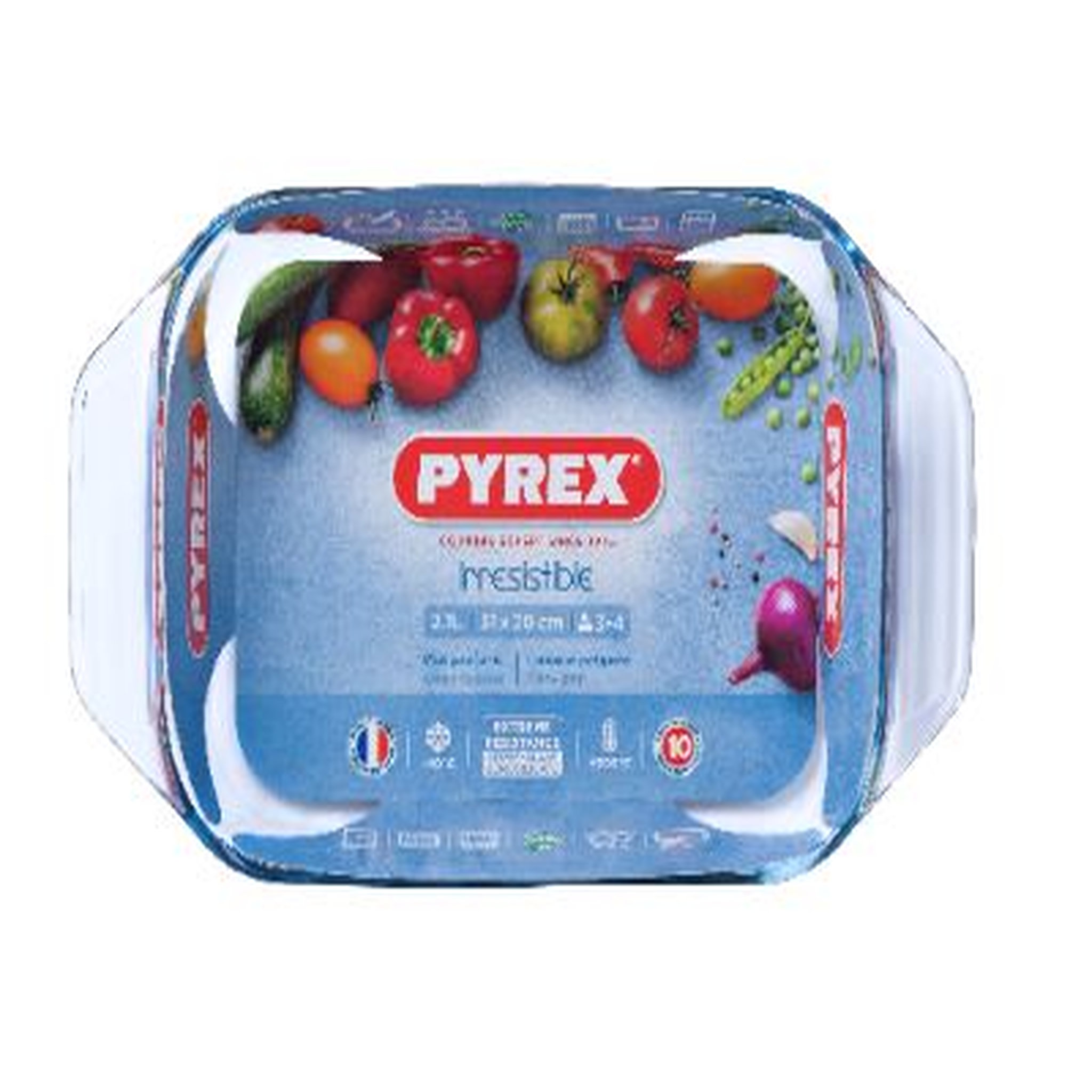 Voir la diapositive 4 : PYREX Plat à four rectangulaire 31 x 20 cm IRRESISTIBLE