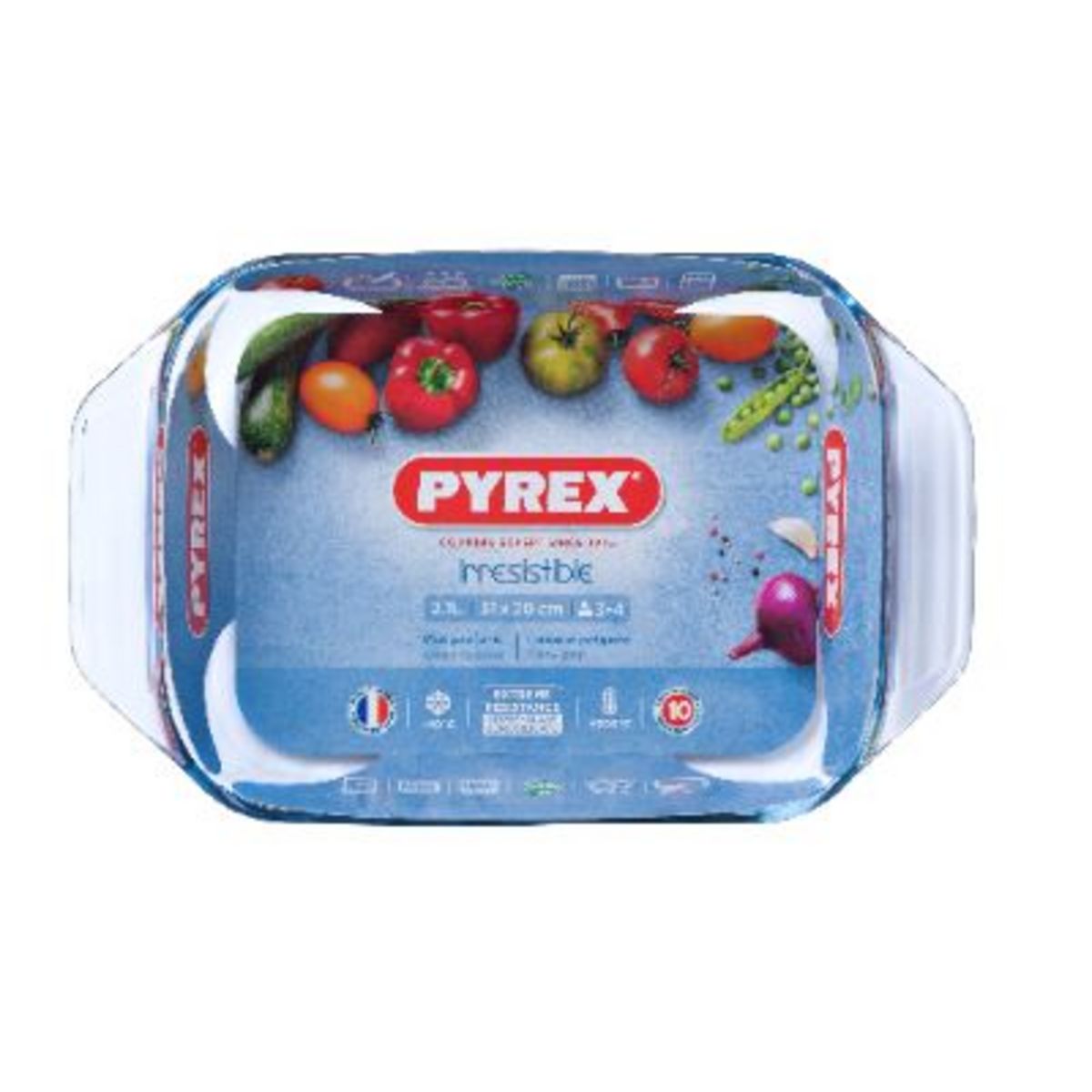 PYREX Plat à four rectangulaire 31 x 20 cm IRRESISTIBLE