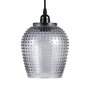 Voir la diapositive 1 : Paris Prix Lampe Suspension en Verre  Riva  27cm Gris