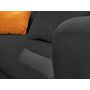 Voir la diapositive 4 : LISA DESIGN Albane - canapé d'angle gauche - 4 places - convertible avec coffre - en velours côtelé