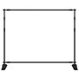 Voir la diapositive 3 : VIDAXL Support de toile de fond noir 254x243 cm acier