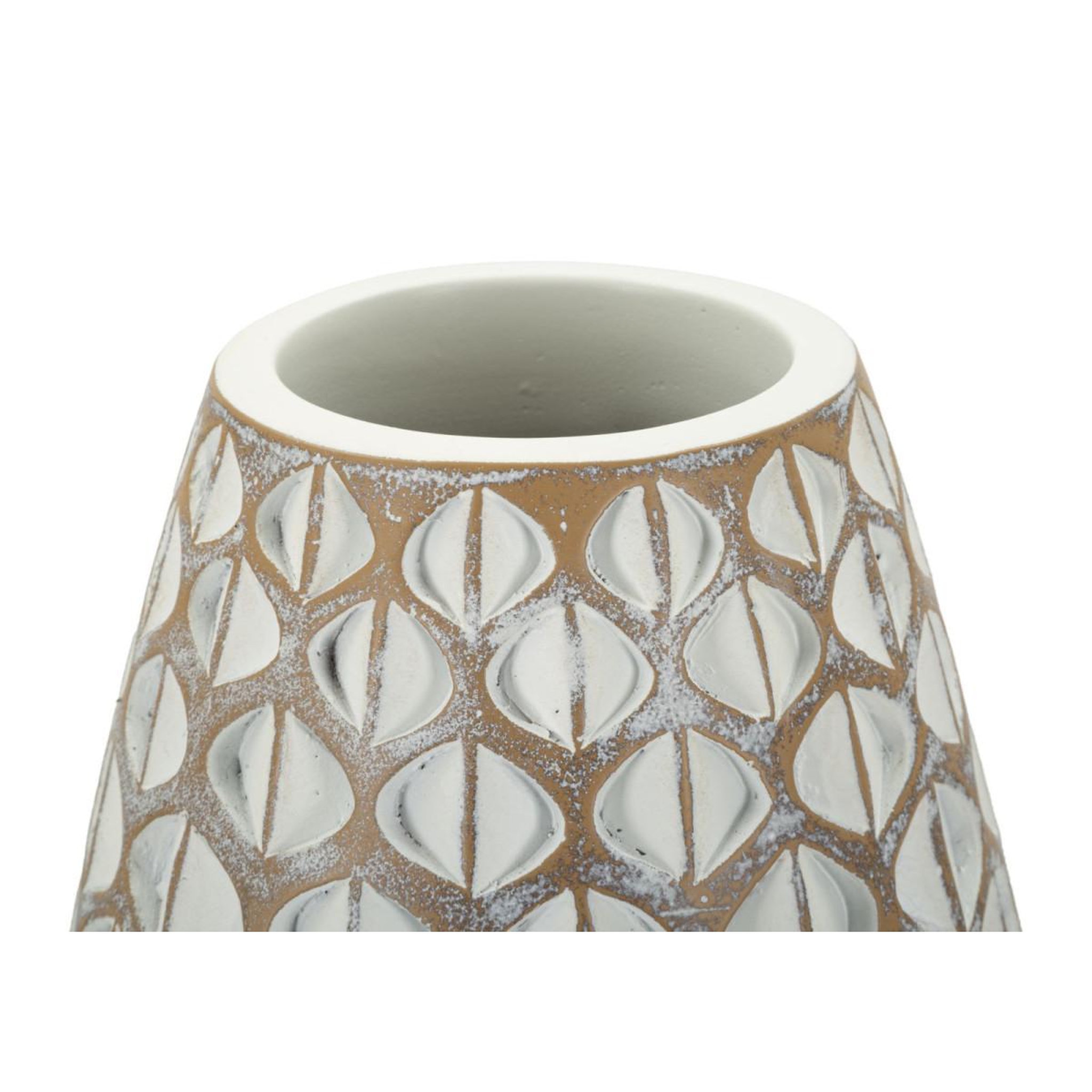 Voir la diapositive 3 : Paris Prix Vase déco en résine  tibet  45cm multicolore