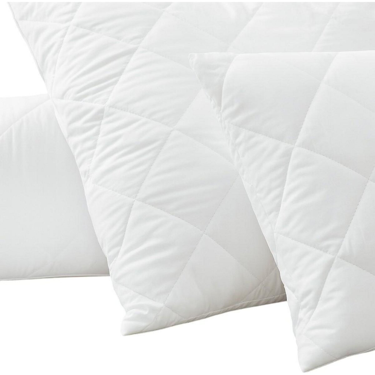 Les Ateliers du Linge Protège-oreillers 100%polyester 75gsm quilte