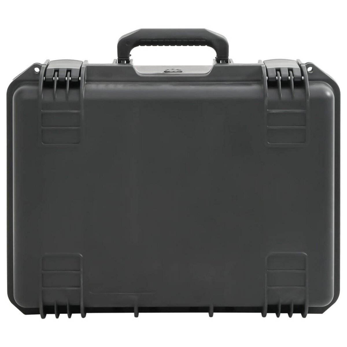 VIDAXL Valise de vol portable Noir 49x38x23 cm PP