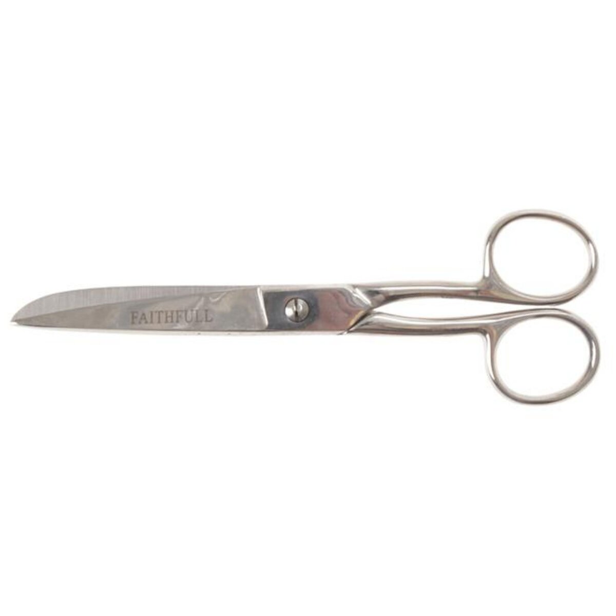 FAITHFULL Ciseaux ménagers en acier inox 150 mm