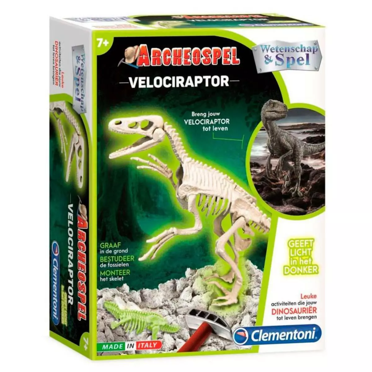CLEMENTONI Clementoni Science & Games Archeospel - Velociraptor