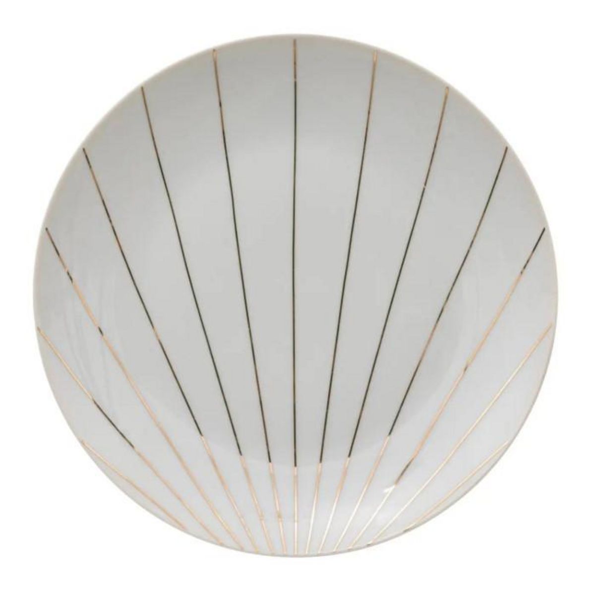 SECRET DE GOURMET Lot de 6 Assiettes à Dessert  Le Collectionneur  19cm Blanc