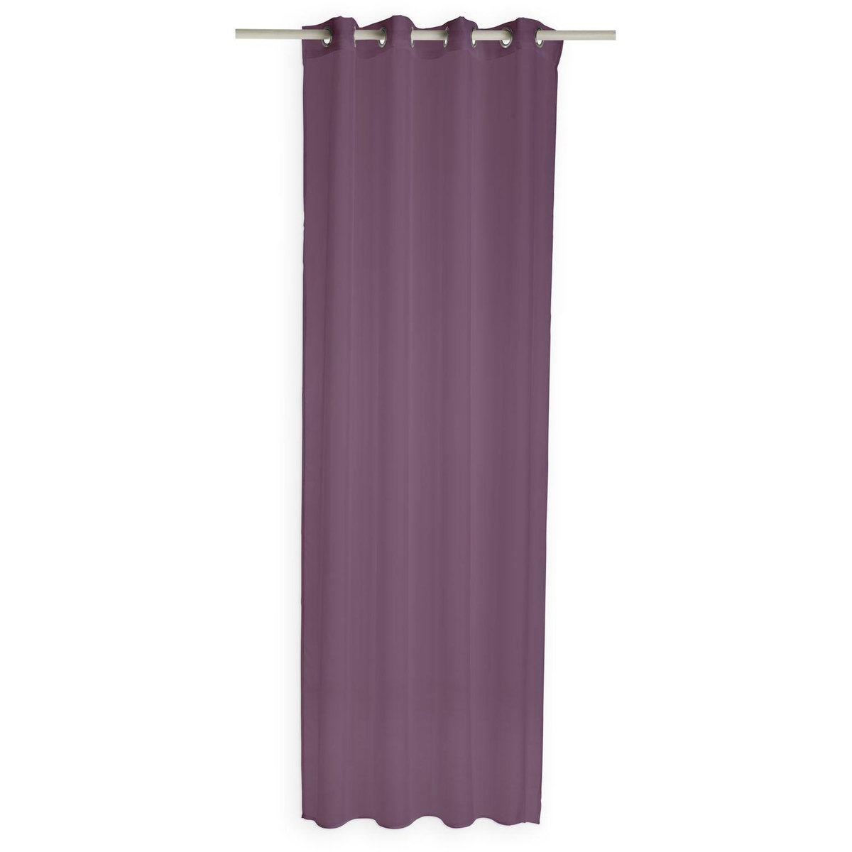 TODAY Voilage finition oeillets prêt à poser en polyester 135x240 cm