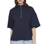 Vila T-Shirt Marine Femme Vila Siffi. Coloris disponibles : Bleu