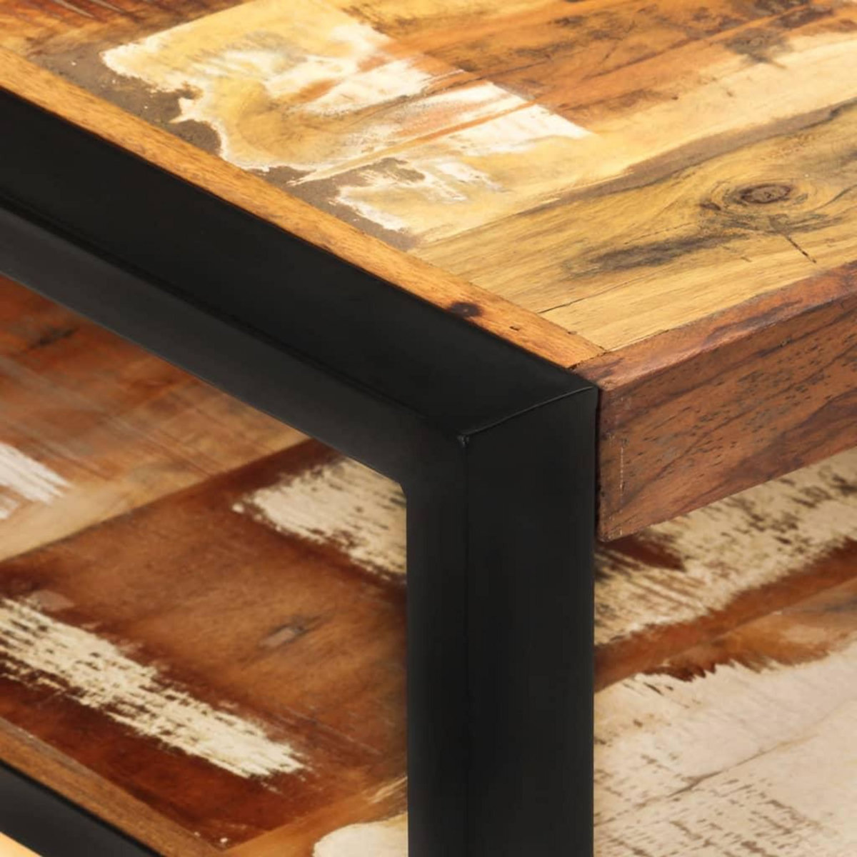 VIDAXL Table basse 120x60x40 cm Bois de recuperation solide