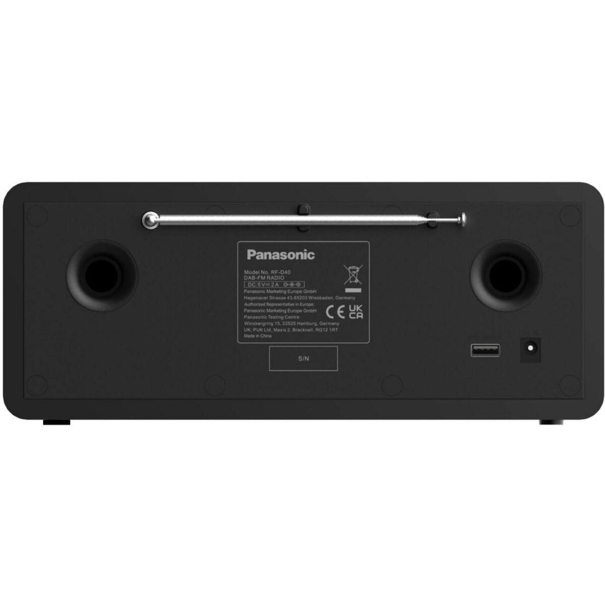 PANASONIC Radio internet RF-D40EG-K