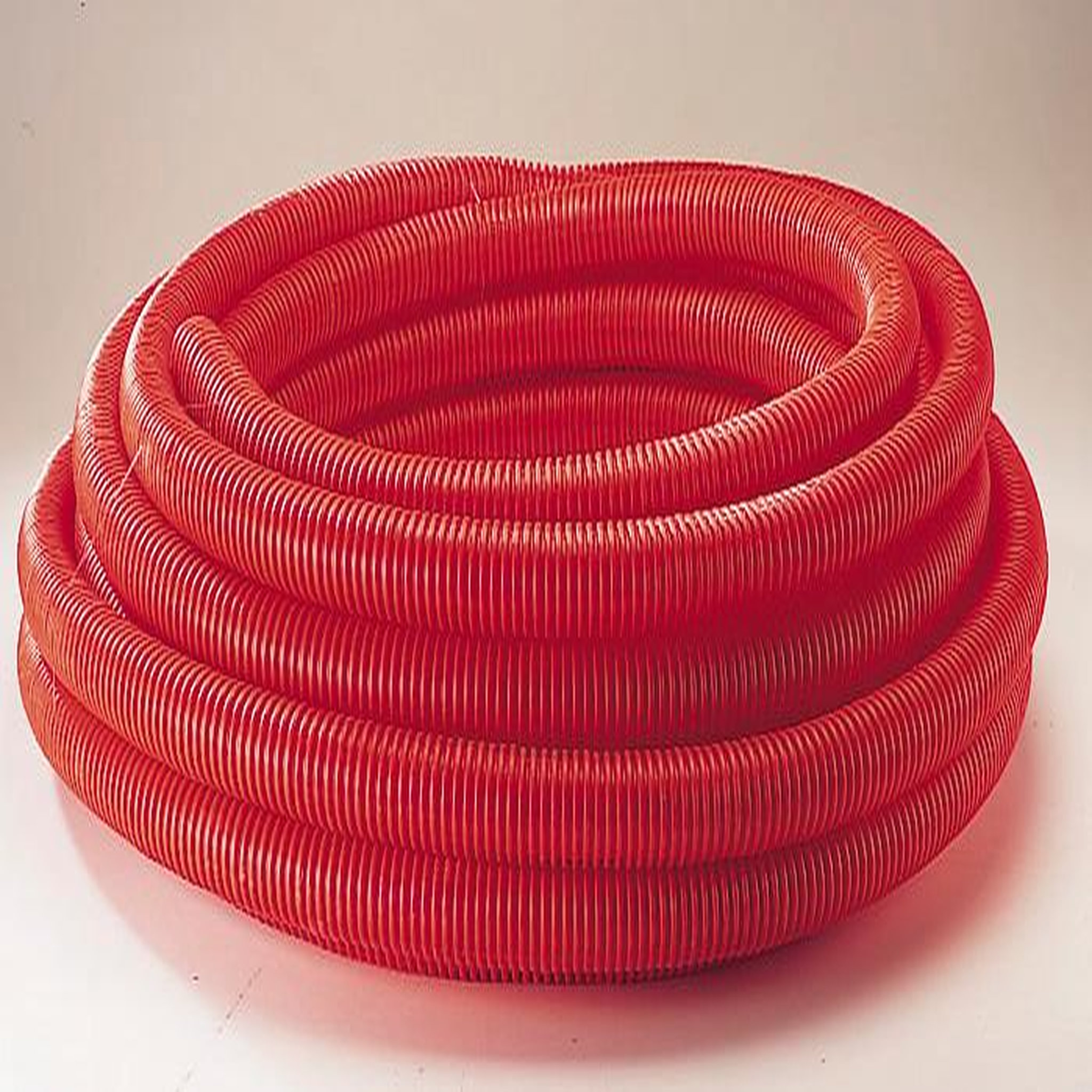 CENTRALE BRICO Gaine pour réseaux enterrés JANOFLEX rouge, Diam.90 mm, L.25 m